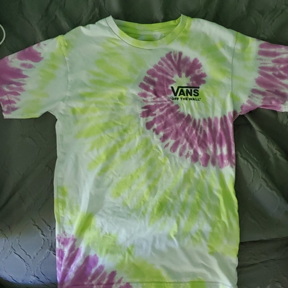 Vans tie dye t shirt